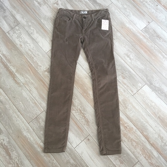 Free People • NWT Skinny Cords, “Steel” - Picture 3 of 5
